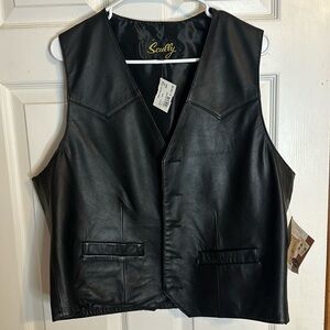 Men’s Scully lamb skin size 44